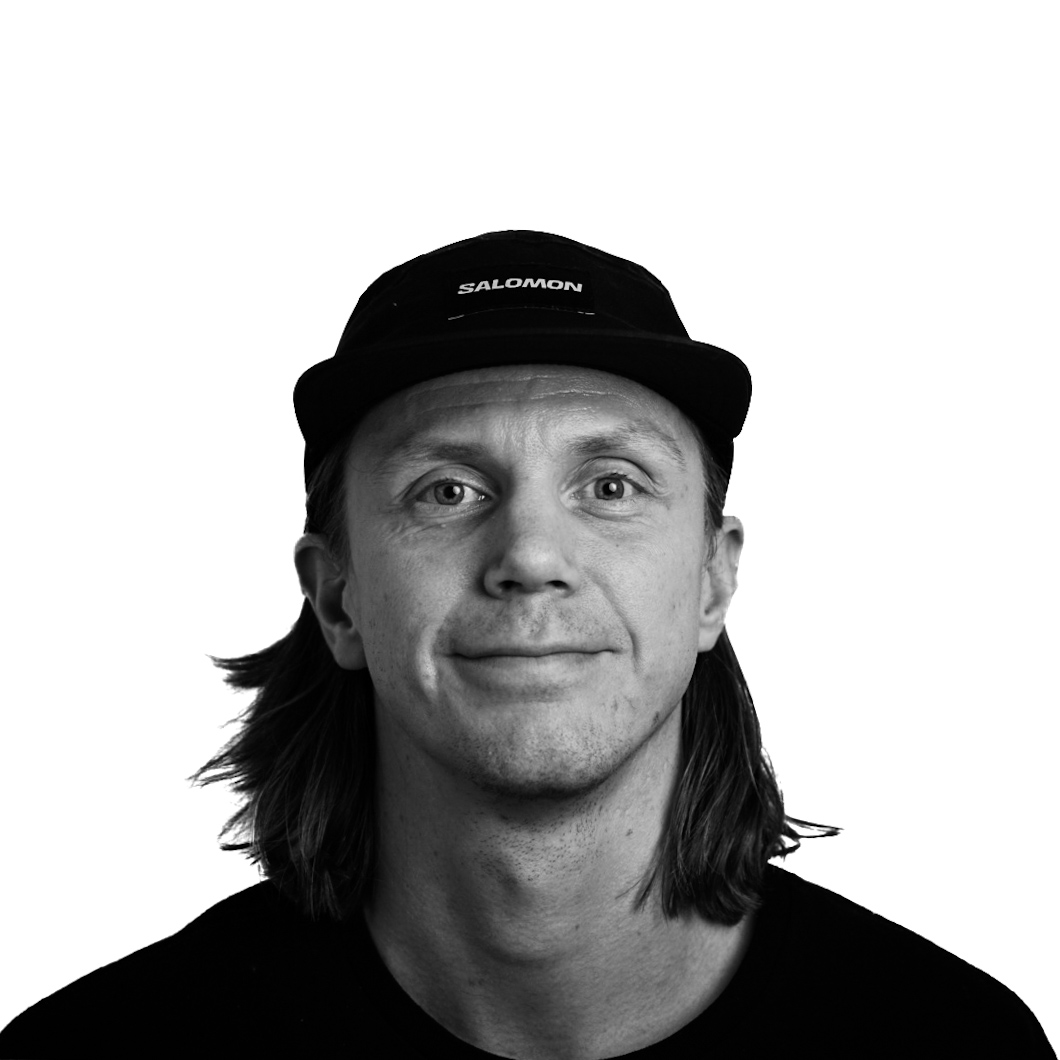 Bild på Erik sett rakt framifrån